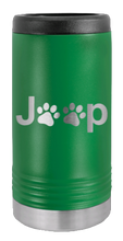 Load image into Gallery viewer, Jeep Paws Laser Engraved Slim Can Insulated Koosie
