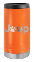 Load image into Gallery viewer, Jeep Paws Laser Engraved Slim Can Insulated Koosie
