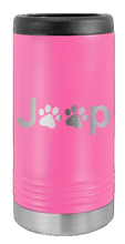 Load image into Gallery viewer, Jeep Paws Laser Engraved Slim Can Insulated Koosie
