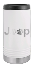 Load image into Gallery viewer, Jeep Paws Laser Engraved Slim Can Insulated Koosie
