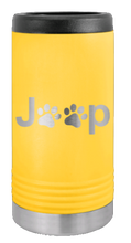 Load image into Gallery viewer, Jeep Paws Laser Engraved Slim Can Insulated Koosie
