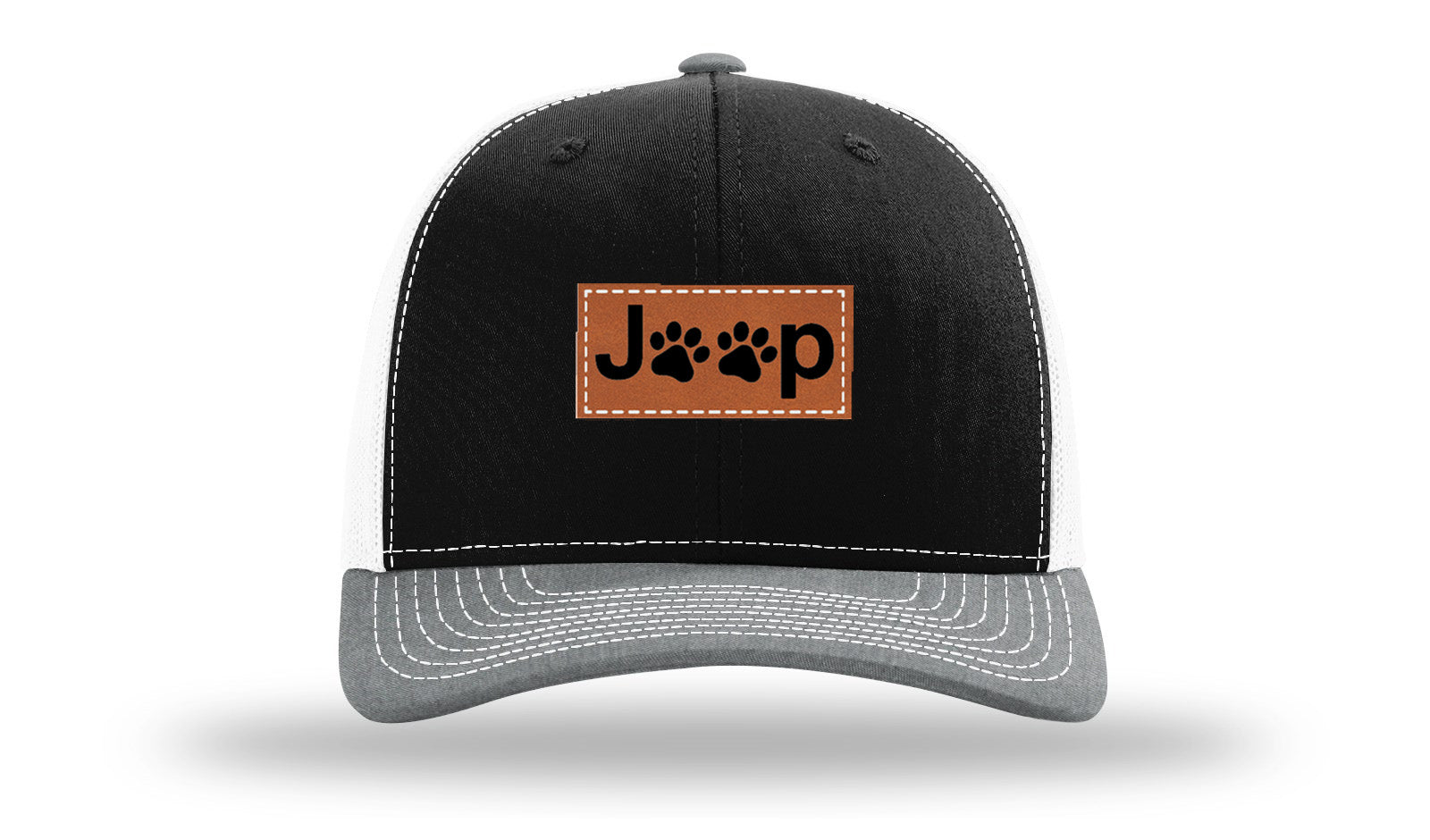 Black / White / Heather Grey