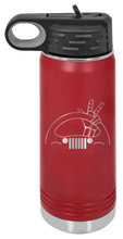 Load image into Gallery viewer, Jeep Wave 2 Laser Engraved Water Bottle (Etched)
