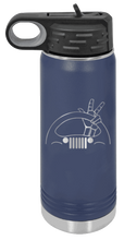 Load image into Gallery viewer, Jeep Wave 2 Laser Engraved Water Bottle (Etched)
