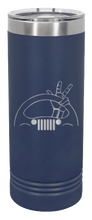 Load image into Gallery viewer, Jeep Wave 2 Laser Engraved Skinny Tumbler (Etched)
