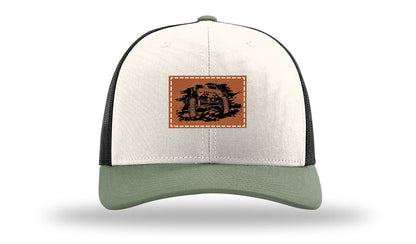 Cream / Black / Loden