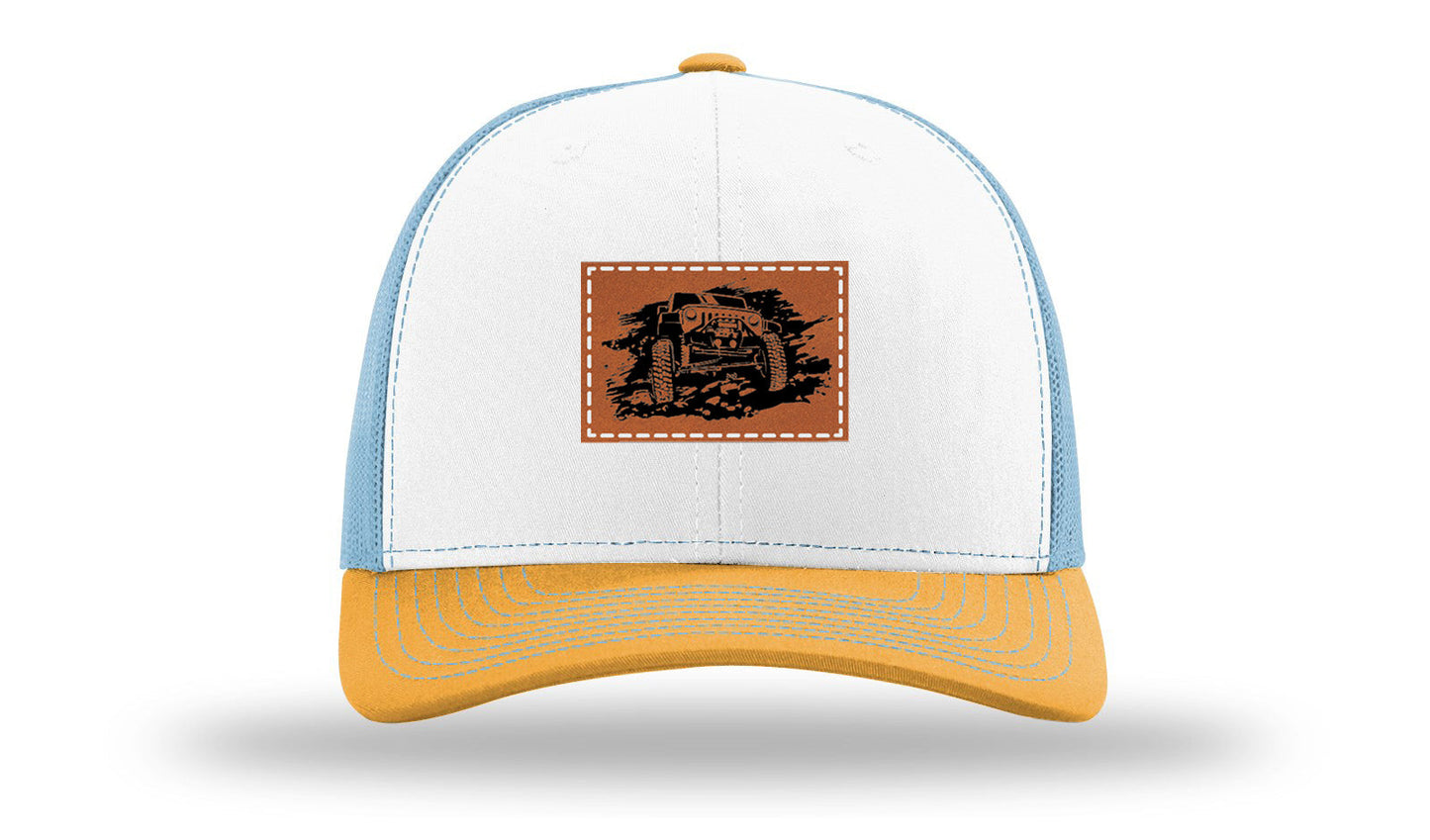 White / Columbia Blue / Yellow