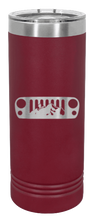 Load image into Gallery viewer, JK Grill Mountain Laser Engraved Skinny Tumbler (Etched)
