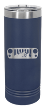 Load image into Gallery viewer, JK Grill Mountain Laser Engraved Skinny Tumbler (Etched)
