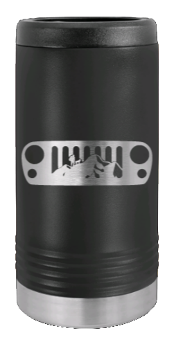 JK Grill Mountain Laser Engraved Slim Can Insulated Koosie