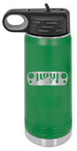 Load image into Gallery viewer, JK Grill Mountain Laser Engraved Water Bottle (Etched)
