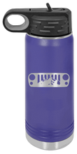 Load image into Gallery viewer, JK Grill Mountain Laser Engraved Water Bottle (Etched)
