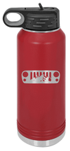 Load image into Gallery viewer, JK Grill Mountain Laser Engraved Water Bottle (Etched)
