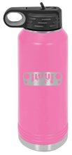 Load image into Gallery viewer, JK Grill Mountain Laser Engraved Water Bottle (Etched)
