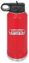 Load image into Gallery viewer, JK Grill Mountain Laser Engraved Water Bottle (Etched)
