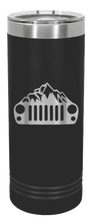 Load image into Gallery viewer, JK Mountains Laser Engraved Skinny Tumbler (Etched)
