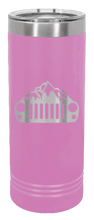 Load image into Gallery viewer, JK Mountains Laser Engraved Skinny Tumbler (Etched)
