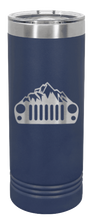 Load image into Gallery viewer, JK Mountains Laser Engraved Skinny Tumbler (Etched)
