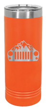 Load image into Gallery viewer, JK Mountains Laser Engraved Skinny Tumbler (Etched)
