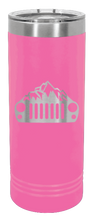 Load image into Gallery viewer, JK Mountains Laser Engraved Skinny Tumbler (Etched)
