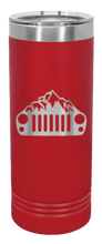 Load image into Gallery viewer, JK Mountains Laser Engraved Skinny Tumbler (Etched)
