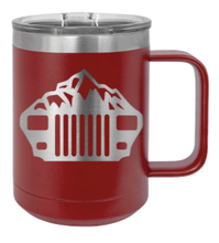 Load image into Gallery viewer, Jeep YJ Mountains Laser Engraved Mug (Etched)
