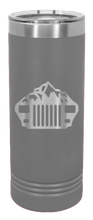 Load image into Gallery viewer, YJ Mountains Laser Engraved Skinny Tumbler (Etched)
