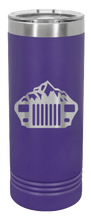 Load image into Gallery viewer, YJ Mountains Laser Engraved Skinny Tumbler (Etched)
