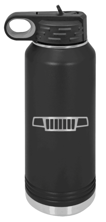 WJ Grill - 32oz Water Bottle Laser Engraved- Black