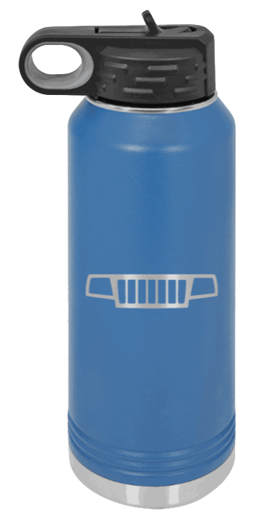 WJ Grill - 32oz Water Bottle Laser Engraved- Royal Blue