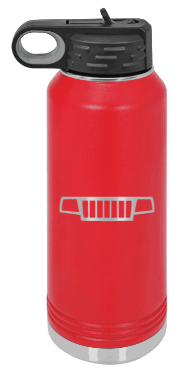 WJ Grill - 32oz Water Bottle Laser Engraved- Red
