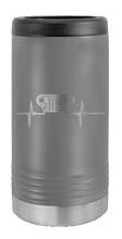 Load image into Gallery viewer, CJ Heartbeat Laser Engraved Slim Can Insulated Koosie
