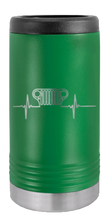 Load image into Gallery viewer, CJ Heartbeat Laser Engraved Slim Can Insulated Koosie
