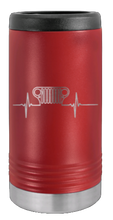 Load image into Gallery viewer, CJ Heartbeat Laser Engraved Slim Can Insulated Koosie
