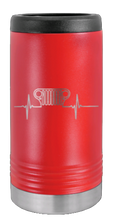 Load image into Gallery viewer, CJ Heartbeat Laser Engraved Slim Can Insulated Koosie
