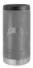Load image into Gallery viewer, YJ Heartbeat Laser Engraved Slim Can Insulated Koosie
