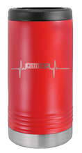 Load image into Gallery viewer, ZJ Heartbeat Laser Engraved Slim Can Insulated Koosie
