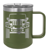 Load image into Gallery viewer, JL Jeep Laser Engraved Mug (Etched)
