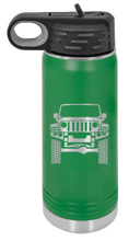 Load image into Gallery viewer, JL Jeep Laser Engraved Water Bottle (Etched)
