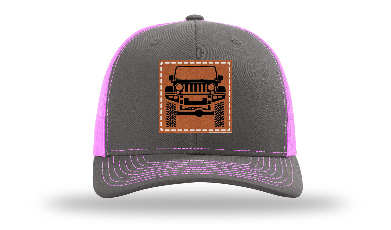 Charcoal / Neon Pink