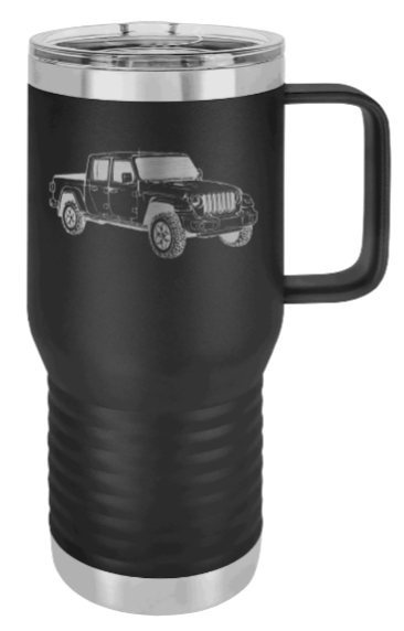 Jeep Gladiator Laser Engraved Mug (Etched)
