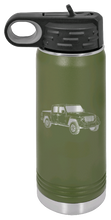 Load image into Gallery viewer, Gladiator Laser Engraved Water Bottle (Etched)
