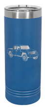 Load image into Gallery viewer, Gladiator Laser Engraved Skinny Tumbler (Etched)
