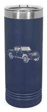 Load image into Gallery viewer, Gladiator Laser Engraved Skinny Tumbler (Etched)
