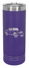 Load image into Gallery viewer, Gladiator Laser Engraved Skinny Tumbler (Etched)
