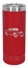 Load image into Gallery viewer, Gladiator Laser Engraved Skinny Tumbler (Etched)
