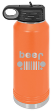 Load image into Gallery viewer, Beer Jeep Laser Engraved Water Bottle (Etched)
