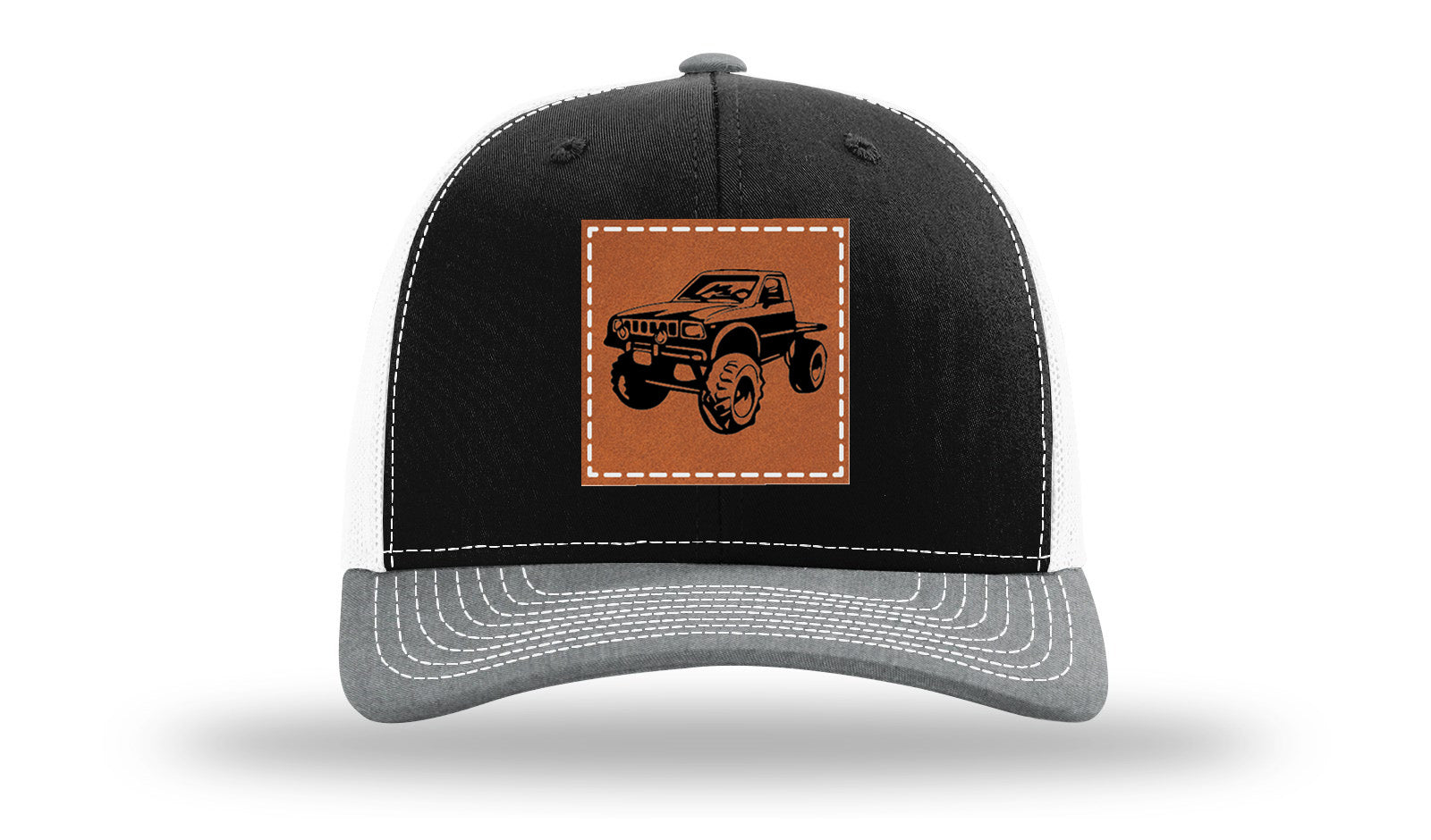 Black / White / Heather Grey