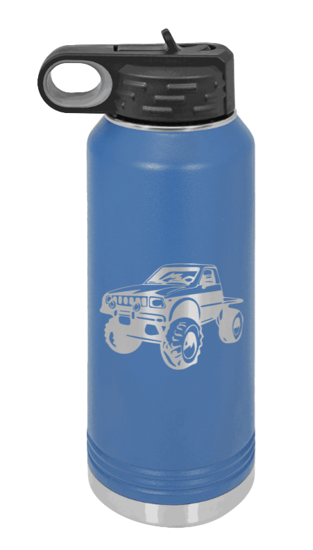 Toyota - 32oz Water Bottle Laser Engraved- Royal Blue