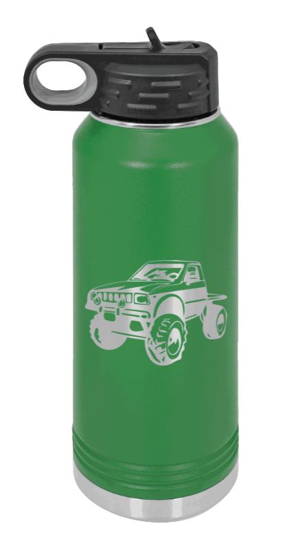 Toyota - 32oz Water Bottle Laser Engraved- Green
